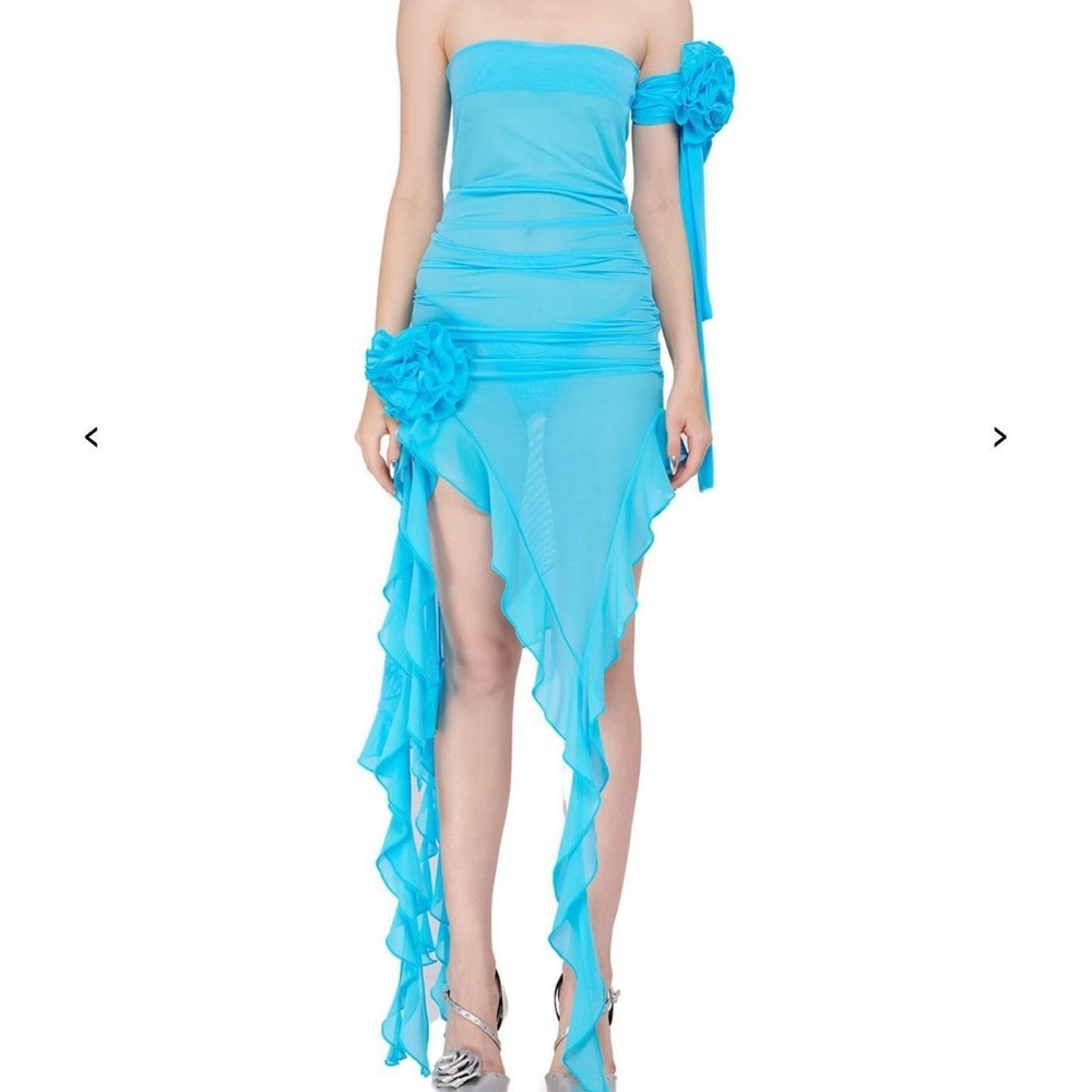 Fanci club blue dress size medium brand new with tags never worn.